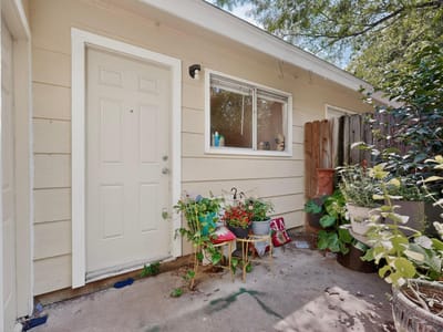 Primary bedroom at 128 Coers CIR - A G Coers Ii Lot 1 Duplex Geo#33092074, San Marcos, TX