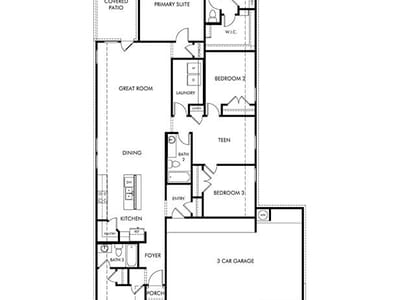 Living area at 128 Hayburner Rd - Creekfall, Burnet, TX
