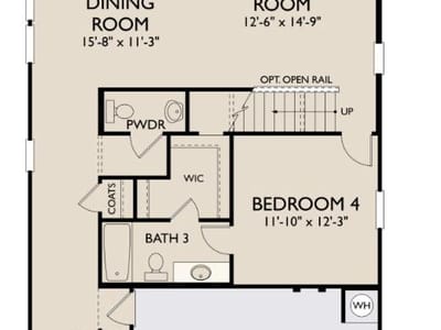 Kitchen at 128 Lions Tail CV - 4 bed 3 bath home