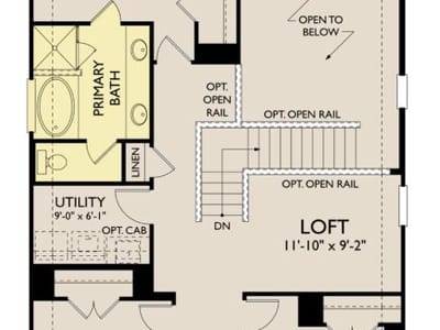 Primary bedroom at 128 Lions Tail CV - 4 bed 3 bath home
