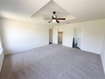 Primary bedroom at 12816 Wooly Bucket CV - 3 bed 2 bath home