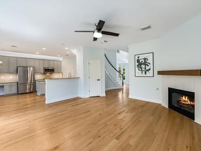 Living area at 12820 Rush Creek LN - 4 bed 2 bath home