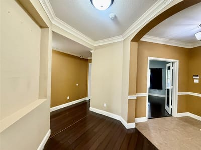 Living area at 12820 Waynespur LN - 4 bed 2 bath home