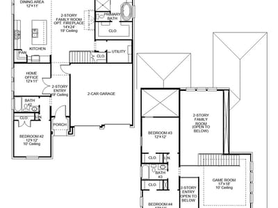 Living area at 129 Burke ST - 4 bed 3 bath home
