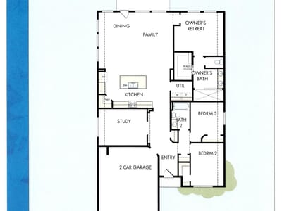 Living area at 129 Pinyon Pine Dr - 3 bed 2 bath home
