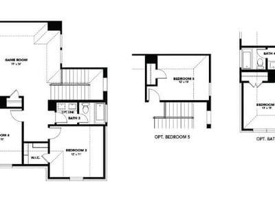 Living area at 129 Royal Fern Rd - 4 bed 3 bath home