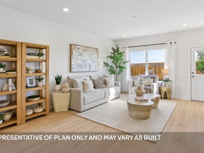 Living area at 12914 Cattle Rustler RD - 3 bed 2 bath home