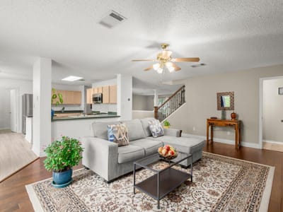 Living area at 12960 Dionysus Dr - 4 bed 2 bath home