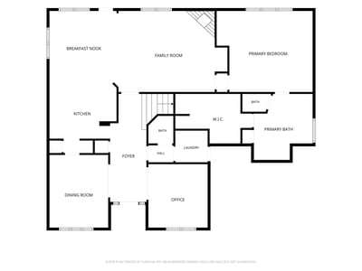 Primary bedroom at 130 Clover Leaf CV - 3 bed 2 bath home