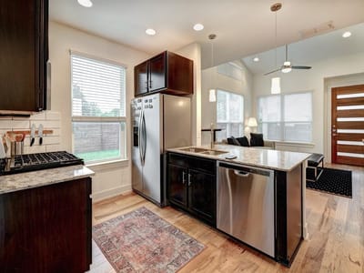 Bathroom at 1300 Walnut Ave Unit #B - 2 bed 2 bath home
