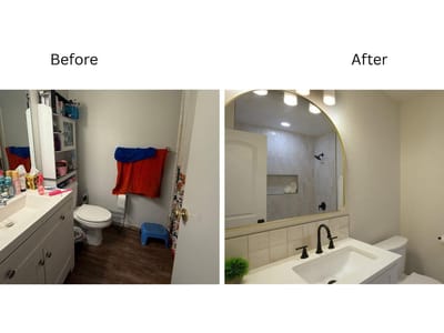 Bathroom at 13004 Running Deer TRL - 3 bed 2 bath home