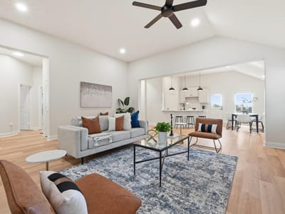 Living area at 13009 Olivers WAY - 4 bed 2 bath home