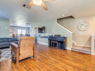 Living area at 13021 Maidenhair Trl - 4 bed 2 bath home