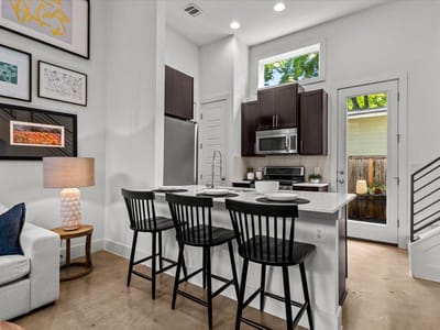 Kitchen at 1304 Palo Duro RD Unit #B - 2 bed 2 bath home
