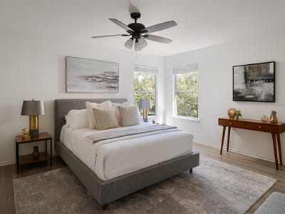 Primary bedroom at 1305 Summoners Tale CT - 3 bed 2 bath home