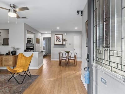 Living area at 1307 Norwalk LN Unit #203 - 3 bed 2 bath home