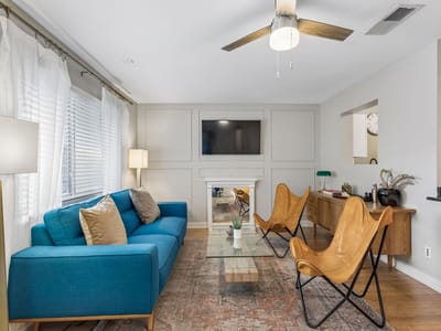 Primary bedroom at 1307 Norwalk LN Unit #203 - 3 bed 2 bath home