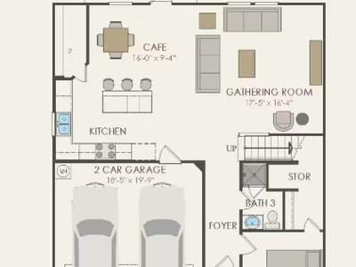 Kitchen at 1307 Sky Ridge CT - 4 bed 3 bath home