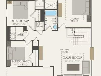 Primary bedroom at 1307 Sky Ridge CT - 4 bed 3 bath home