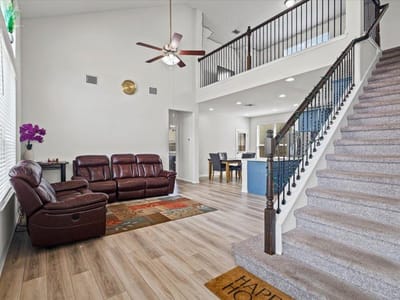 Primary bedroom at 131 SW 131 Macarthur Dr - 3 bed 2 bath home