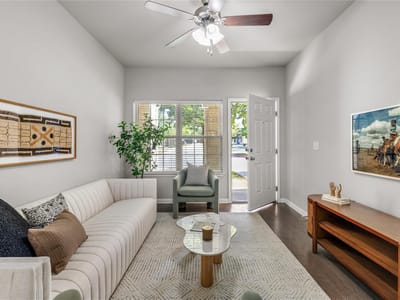 Primary bedroom at 131 Thelonious Dr Unit #1503 - 2 bed 2 bath home