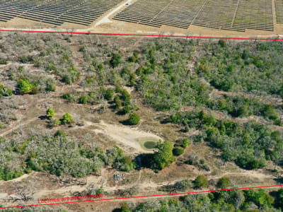 Primary bedroom at 1310 Perry Ln - Charles, Thorndale, TX