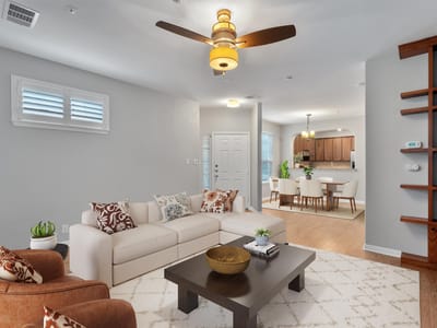 Primary bedroom at 1310 W Parmer LN Unit #2002 - 2 bed 2 bath home