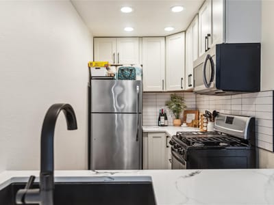 Kitchen at 1313 E 52nd St Unit #101 - 1 bed 1 bath home