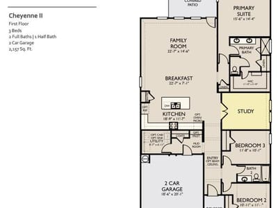 Photo 3 of 25 at 132 Coleto TRL - 3 bed 2 bath home