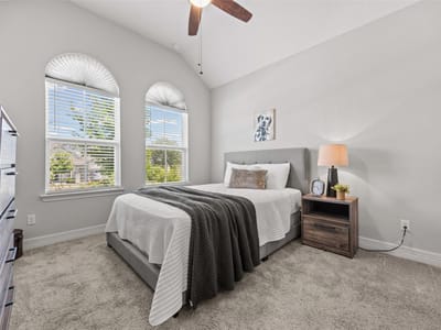 Primary bedroom at 132 White Steppe WAY - 4 bed 3 bath home