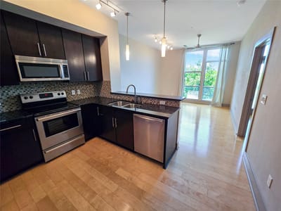 Kitchen at 1320 Robert Browning ST Unit #308 - 1 bed 1 bath home