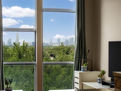 Primary bedroom at 1320 Robert Browning ST Unit #408 - 1 bed 1 bath home