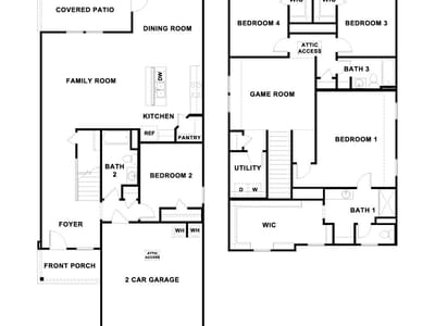 Living area at 13204 Cerise Queen Way - 4 bed 3 bath home