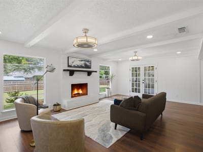 Living area at 13204 Fawn Valley DR - 4 bed 2 bath home