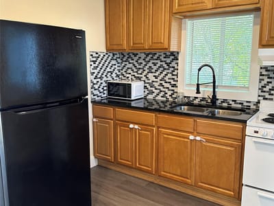 Kitchen at 1321 Harris Hill Rd - 2 bed 1 bath home