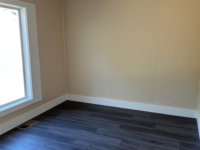 Primary bedroom at 1321 Harris Hill Rd - 2 bed 1 bath home