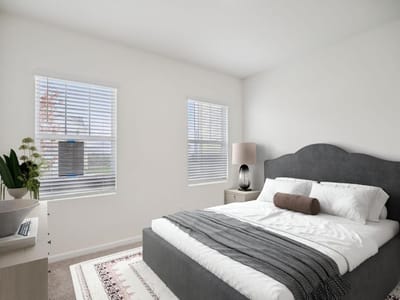 Primary bedroom at 1321 Morris LOOP - 3 bed 2 bath home