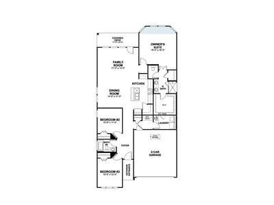 Property photo 2 at 13214 Keefer DR - 3 bed 2 bath home