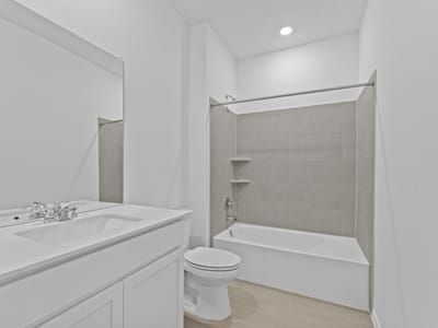 Bathroom at 13225 Eastland Dr - 4 bed 2 bath home