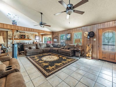 Living area at 1323 Fm 1966 - 7 bed 6 bath home