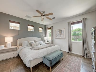 Primary bedroom at 1325 Central Park CT - 3 bed 2 bath home