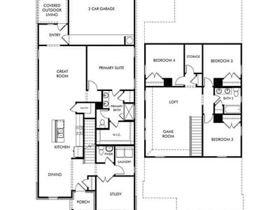 Living area at 133 Maple Hedge RD - 4 bed 2 bath home