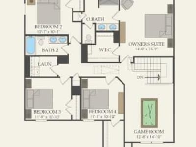 Kitchen at 13301 Cerro Castellan TRCE - 5 bed 3 bath home