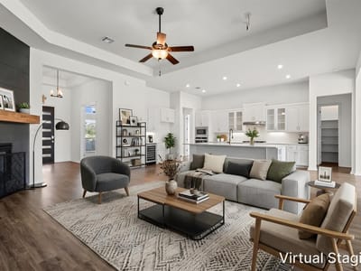 Living area at 1336 Academy Oaks DR - 4 bed 3 bath home