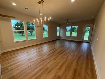 Living area at 134` Pinehurst ST - 3 bed 3 bath home