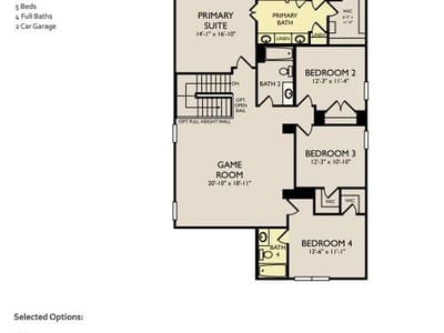 Primary bedroom at 134 Arlington Park LOOP - 5 bed 4 bath home