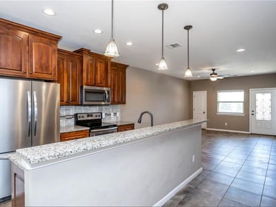 Living area at 134 Honopu Dr - Tahitian Village,, Bastrop, TX