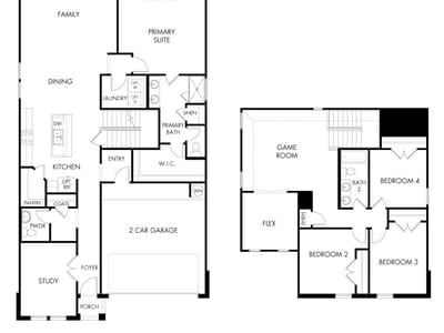 Living area at 135 Fossil Dr - Waterstone Crossing, Kyle, TX