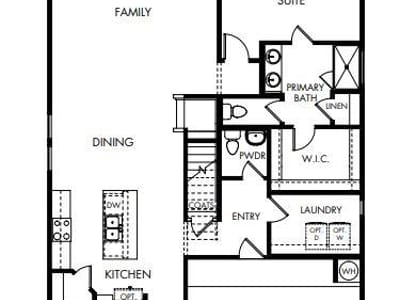 Living area at 135 Holmby DR - 4 bed 2 bath home