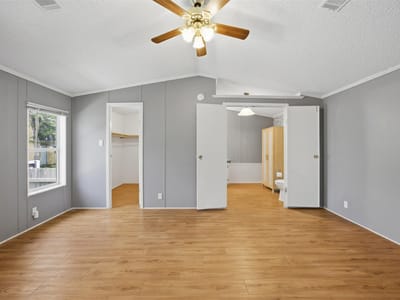 Primary bedroom at 135 Side Saddle DR - 3 bed 2 bath home